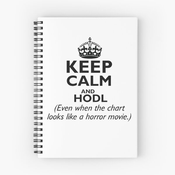 Item preview, Keep Calm And HODL designed and sold by CoputerEasel.