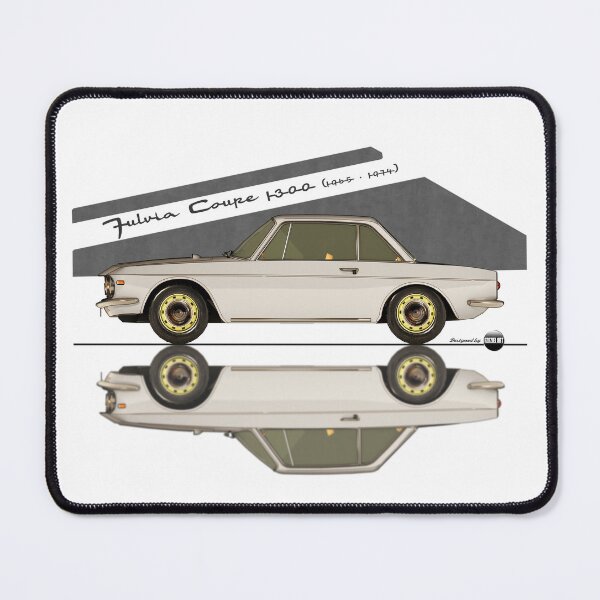 Item preview, Fulvia Coupé 1300 - 1965 -1974 - (Grigio Escoli) – Rally Roots in Style designed and sold by Azaziel.