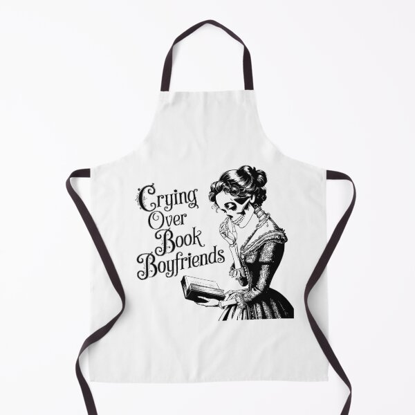 Item preview, Crying over book boyfriends – funny romance reader design designed and sold by CleanDecor.