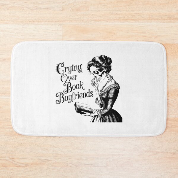 Item preview, Crying over book boyfriends – funny romance reader design designed and sold by CleanDecor.