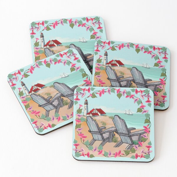 Item preview, Beach Chairs Lighthouse designed and sold by artmuvz.