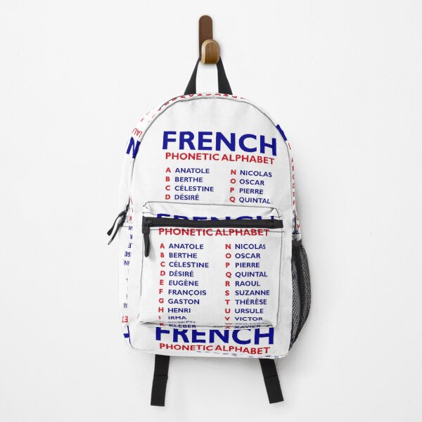 Item preview, French Phonetic Alphabet Chart designed and sold by AnnSign.