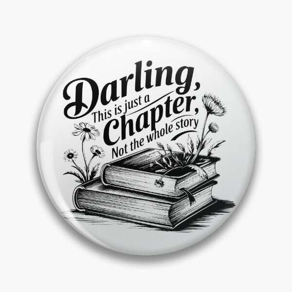 Item preview, This is just a chapter – inspirational book lover quote designed and sold by CleanDecor.