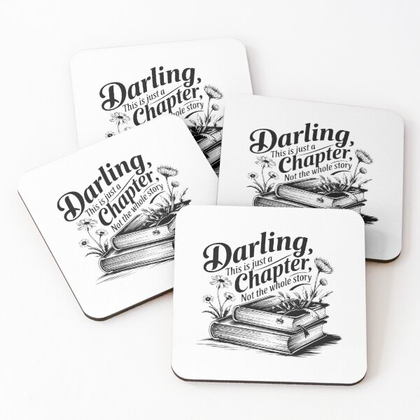 Item preview, This is just a chapter – inspirational book lover quote designed and sold by CleanDecor.