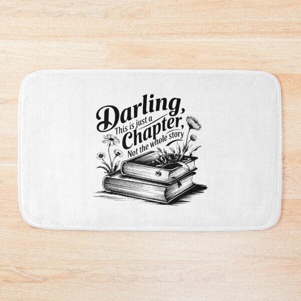 Item preview, This is just a chapter – inspirational book lover quote designed and sold by CleanDecor.