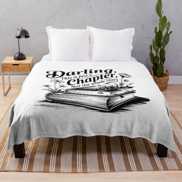Item preview, This is just a chapter – inspirational book lover quote designed and sold by CleanDecor.