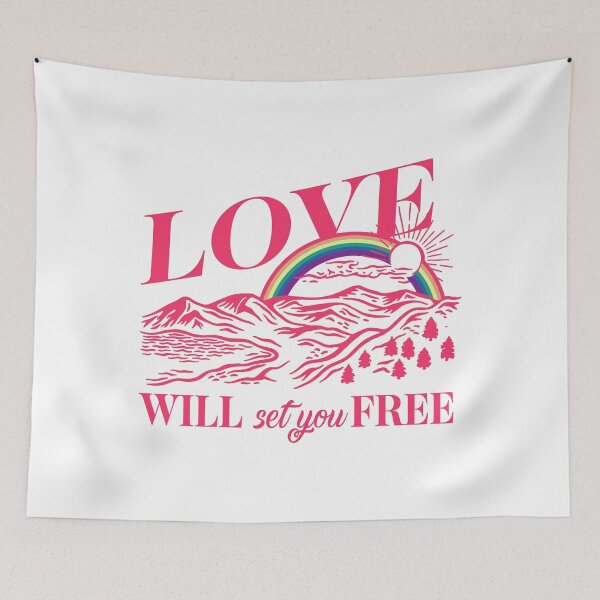 Item preview, Love will set you free designed and sold by remerasnerdas.