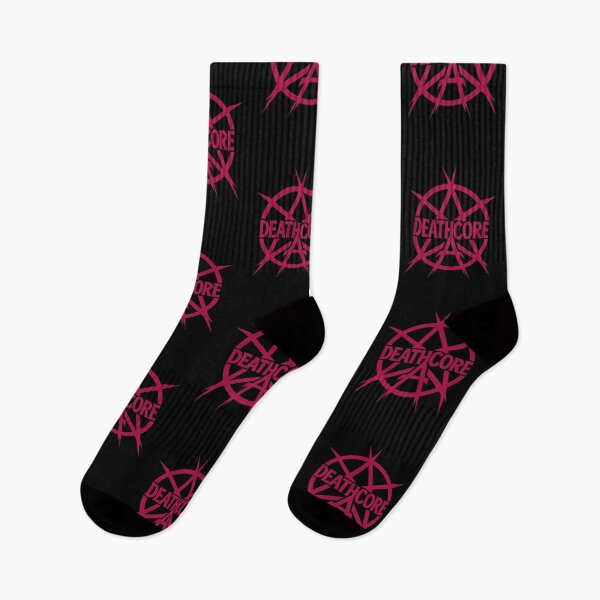 Item preview, Deathcore– Vintage 80s Heavy Metal Crimson Pentagram Design designed and sold by paulo silveira.