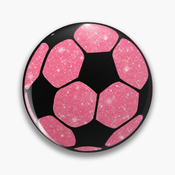 Artikelvorschau, Pinkfarbenes Preppy-Glitzer-Fußball-Set entworfen und verkauft von wonderxwander.