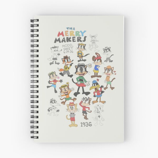 Item preview, The Merry Makers Model Sheet designed and sold by JazzToons.