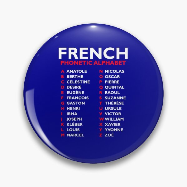 Item preview, French Phonetic Alphabet from Anatole to Zoé designed and sold by AnnSign.