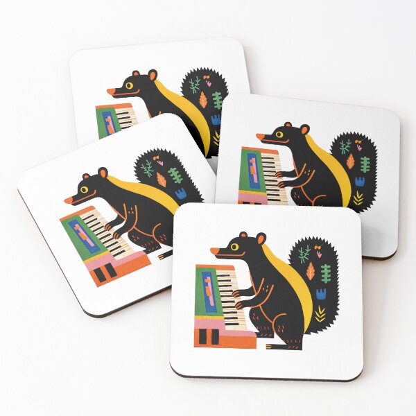 Item preview, Jazz Paws: Bear Serenade at the Rainbow Keys designed and sold by ForeverPrintsOK.