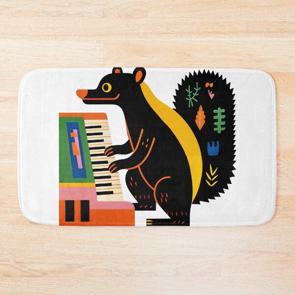 Item preview, Jazz Paws: Bear Serenade at the Rainbow Keys designed and sold by ForeverPrintsOK.