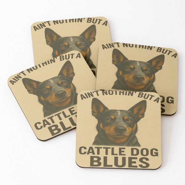 Item preview, CATTLE DOG BLUES designed and sold by Blackcanvas444.