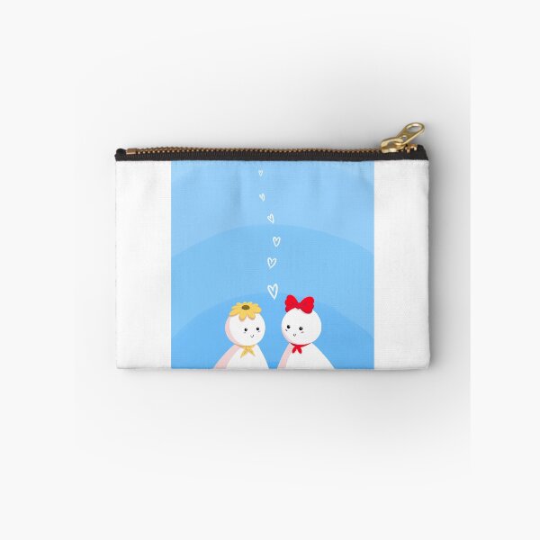 Item preview, Teru Teru Bozu Bow Sunflower Blue Background designed and sold by lonely-lily-pad.