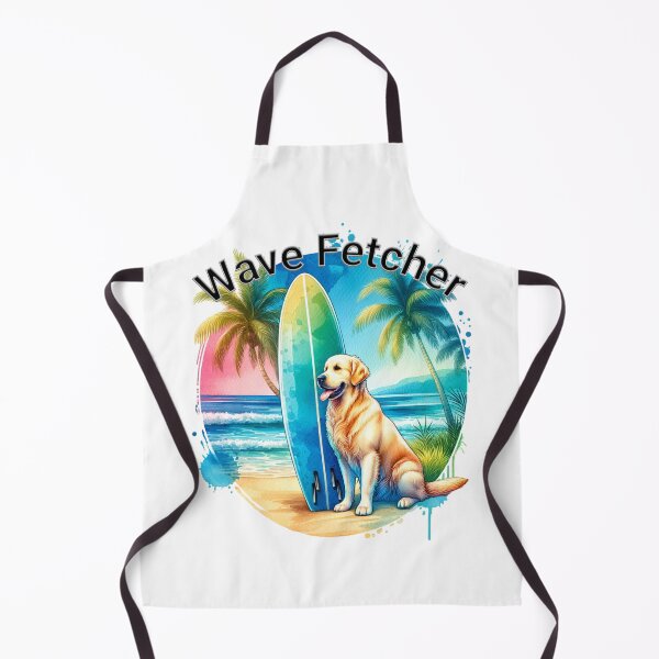 Item preview, Wave Fetcher – Surf Dog Travel Tee for Fur Parents designed and sold by PIXelayDesigns.