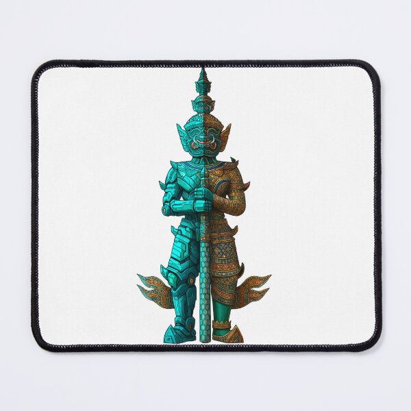 Item preview, Cyber Guardian Yaksha – Thai Myth Meets Futuristic Tech designed and sold by Kittitat_KT.
