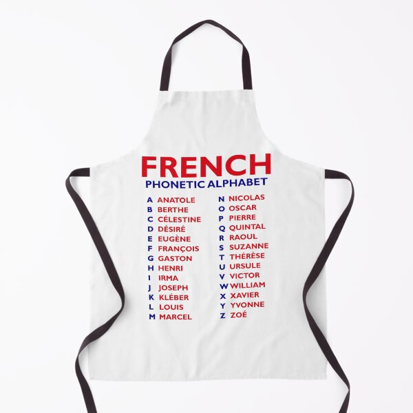 Item preview, French Phonetic Alphabet from Anatole to Zoé Art designed and sold by AnnSign.