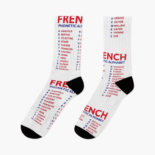 Item preview, French Phonetic Alphabet from Anatole to Zoé Art designed and sold by AnnSign.
