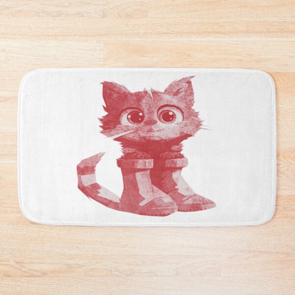 Item preview, Cute Cat in Rain Boots designed and sold by kinpirks.