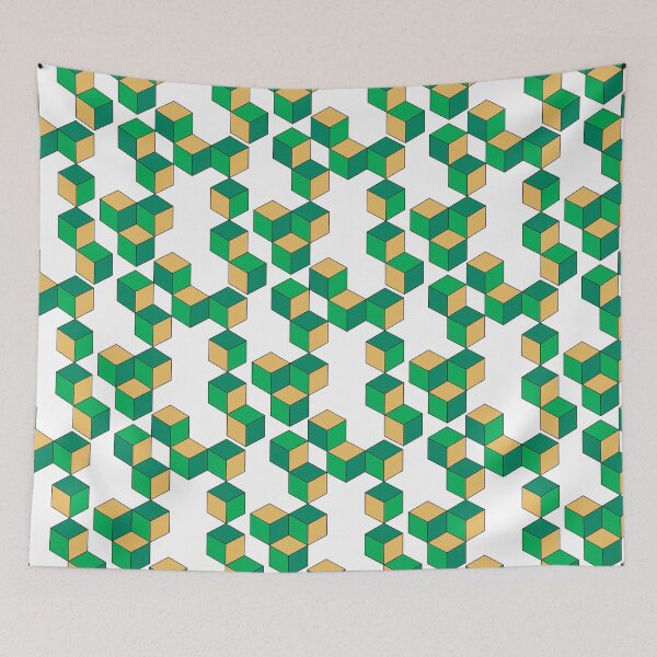 Item preview, green cubes designed and sold by kailynvrse.