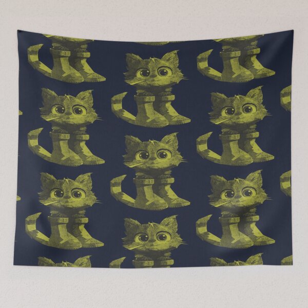 Item preview, Cute Cat in Rain Boots designed and sold by kinpirks.