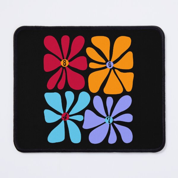 Item preview, Subtle Anti Trump 8647 Abstract Flowers Stickers designed and sold by EthosWear.