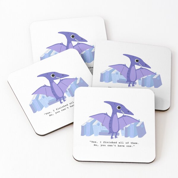 Item preview, Dinosaur Guarding Books designed and sold by kizcreates.