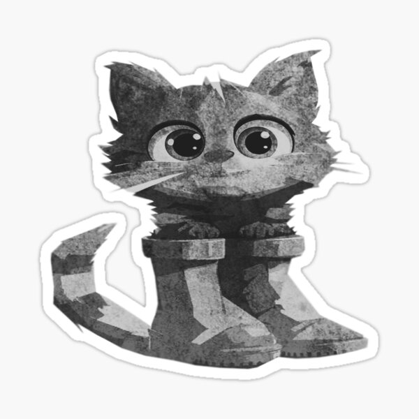 Item preview, Cute Cat in Rain Boots designed and sold by kinpirks.