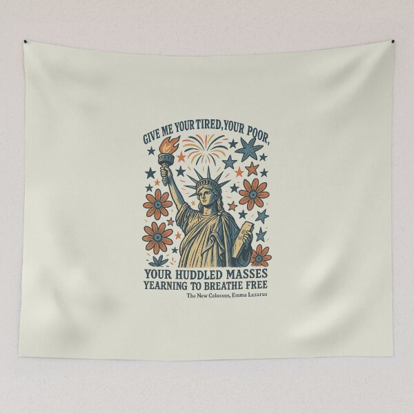 Item preview, Statue of Liberty - 4th of July designed and sold by Judestudio.