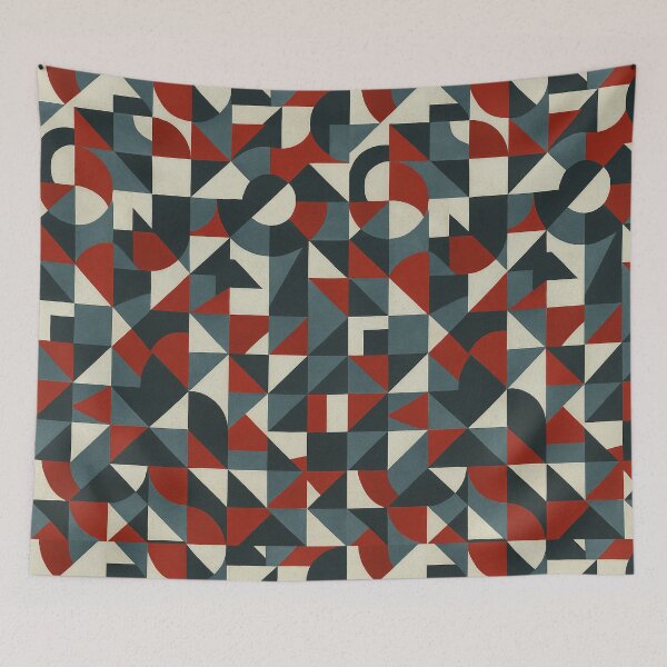 Item preview, Bauhaus Rhythms - Geometric Abstract designed and sold by Zenvo.