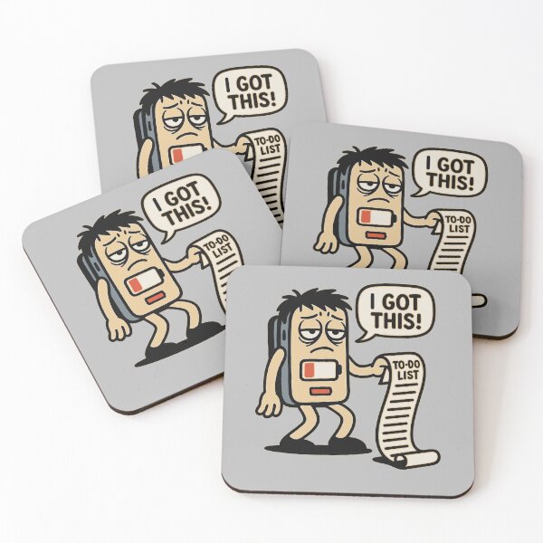 Item preview, Low Battery, High Expectations designed and sold by fadilow.