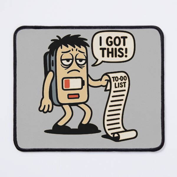 Item preview, Low Battery, High Expectations designed and sold by xmoudx.