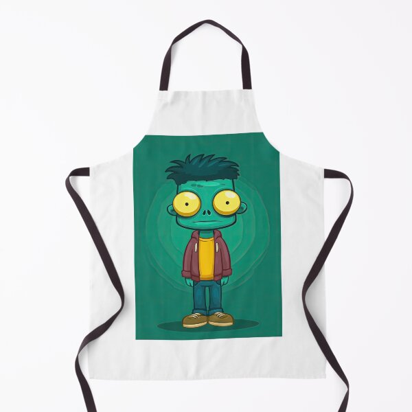 Item preview, Angry Young Zombie With Broken Jawline Grin designed and sold by Piotrek0001.