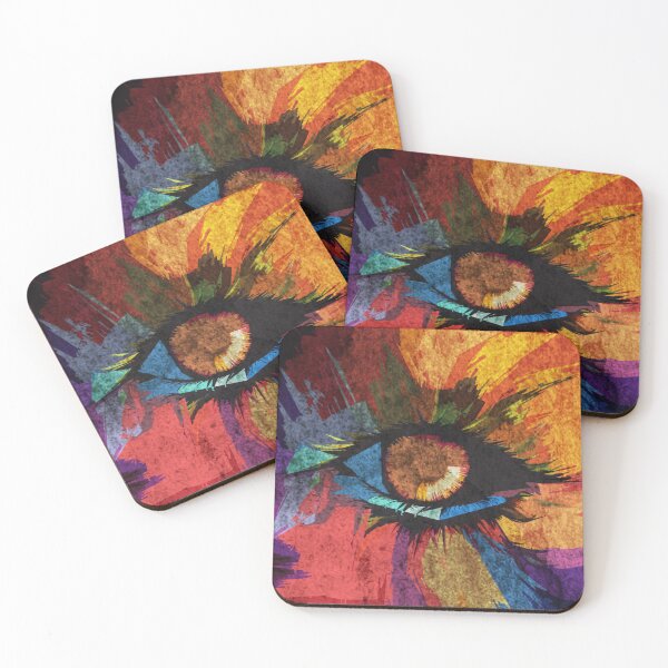 Item preview, Abstract eye designed and sold by kinpirks.