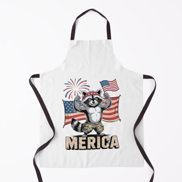 Artikelvorschau, Muscle Raccoon „Merica Strong USA Design entworfen und verkauft von Vexel Studio.