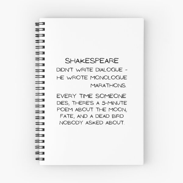 Item preview, More Dramatic than a Shakespeare Monologue designed and sold by ObsidianDaz.