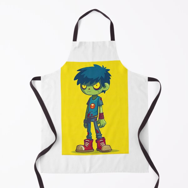 Item preview, Smiling Zombie Teen Ready To Eat Brains designed and sold by Piotrek0001.