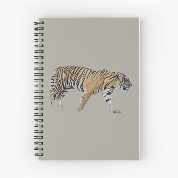 Item preview, Prowling Tiger - Big Cat in Motion  designed and sold by Lara CJ Art.