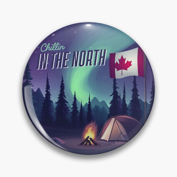 Item preview, Chillin in the North - Happy Canada Day designed and sold by Sototos® ⭐⭐⭐⭐⭐.