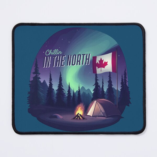 Item preview, Chillin in the North - Happy Canada Day designed and sold by Sototos® ⭐⭐⭐⭐⭐.