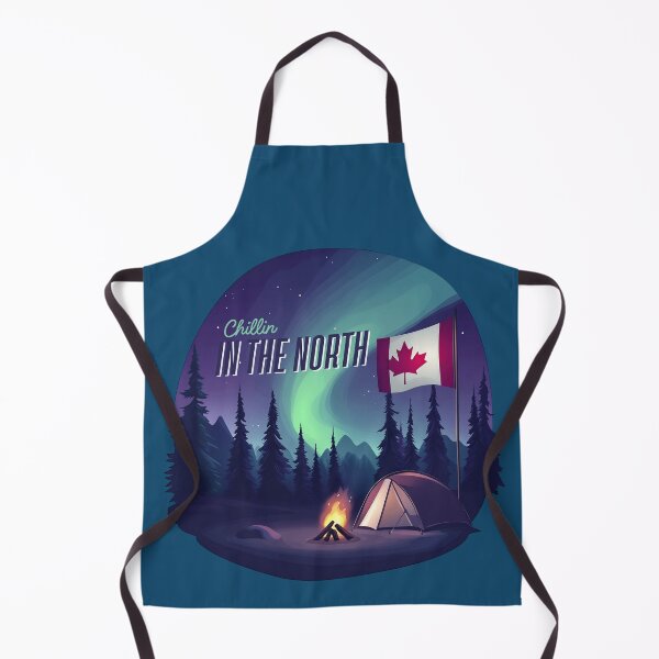Item preview, Chillin in the North - Happy Canada Day designed and sold by Sototos® ⭐⭐⭐⭐⭐.