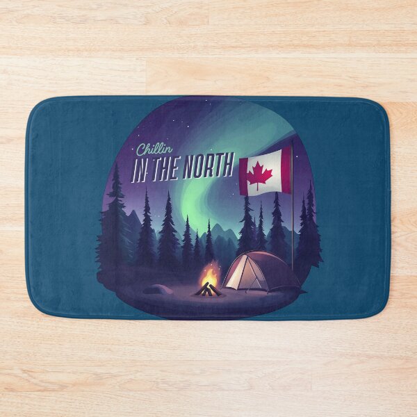 Item preview, Chillin in the North - Happy Canada Day designed and sold by Sototos® ⭐⭐⭐⭐⭐.