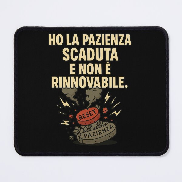Item preview, RESET PATIENCE – Expired and Non-Renewable designed and sold by IroniaeCo.