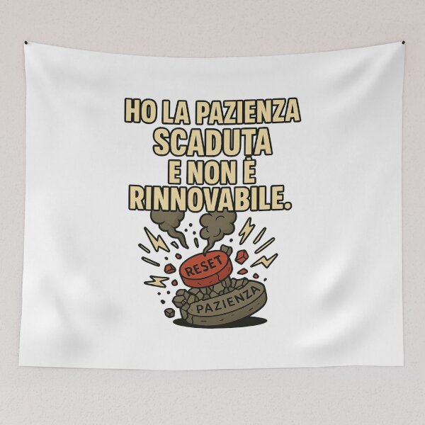 Item preview, RESET PATIENCE – Expired and Non-Renewable designed and sold by IroniaeCo.