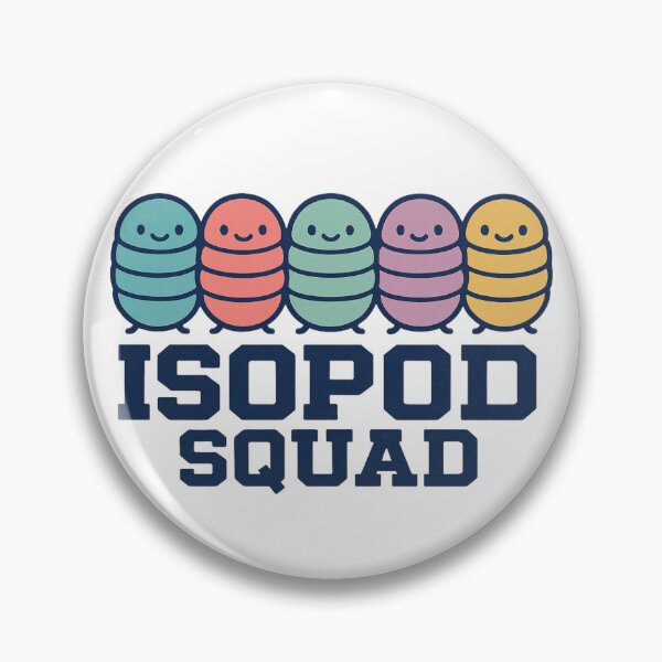 Item preview, “Isopod Squad– Pill Bug Pride Sticker & Tee” designed and sold by TimKirchgessner.
