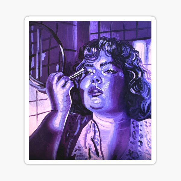 Item preview, Unlearning – Emotional Feminine Oil Painting About Body Image and Self-Worth designed and sold by CheHojas.