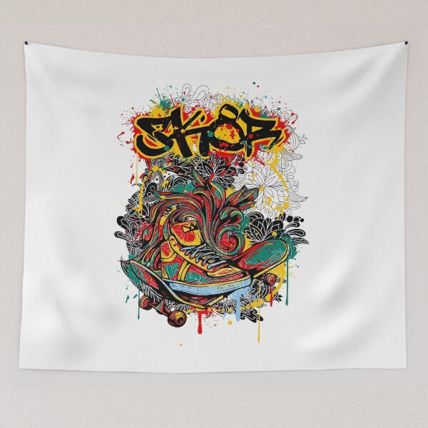 Item preview, Sk8r Illustration designed and sold by FDST-shirts.