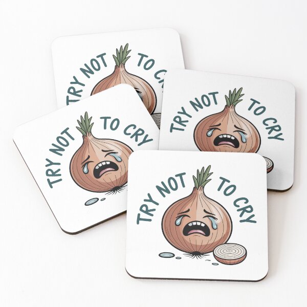 Item preview, Try Not To Cry Funny Onion designed and sold by MonkiFlipp.