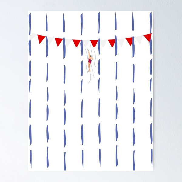Item preview, Winning a Swim Meet designed and sold by lizwhite369.